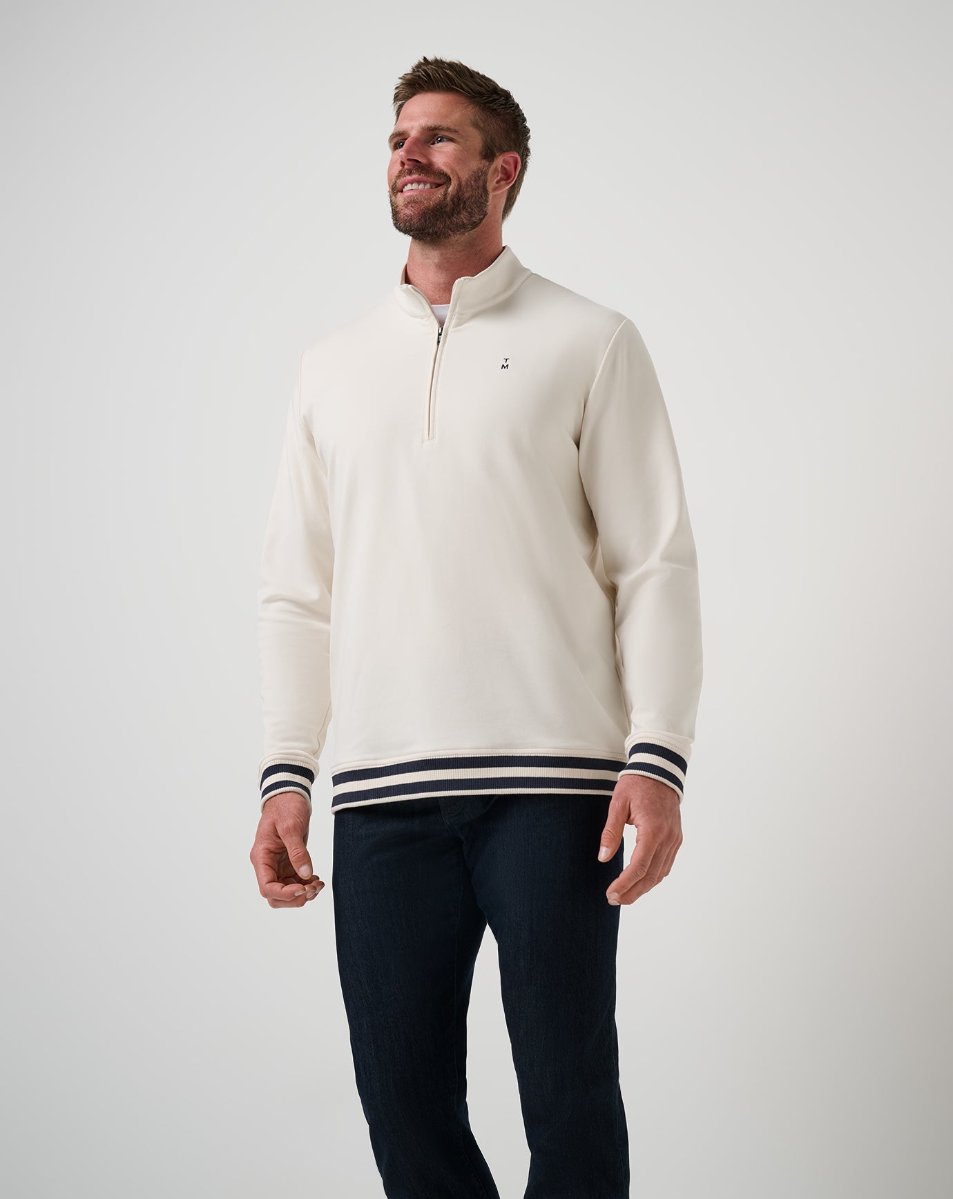 TravisMathew | Happier Hour Quarter Zip