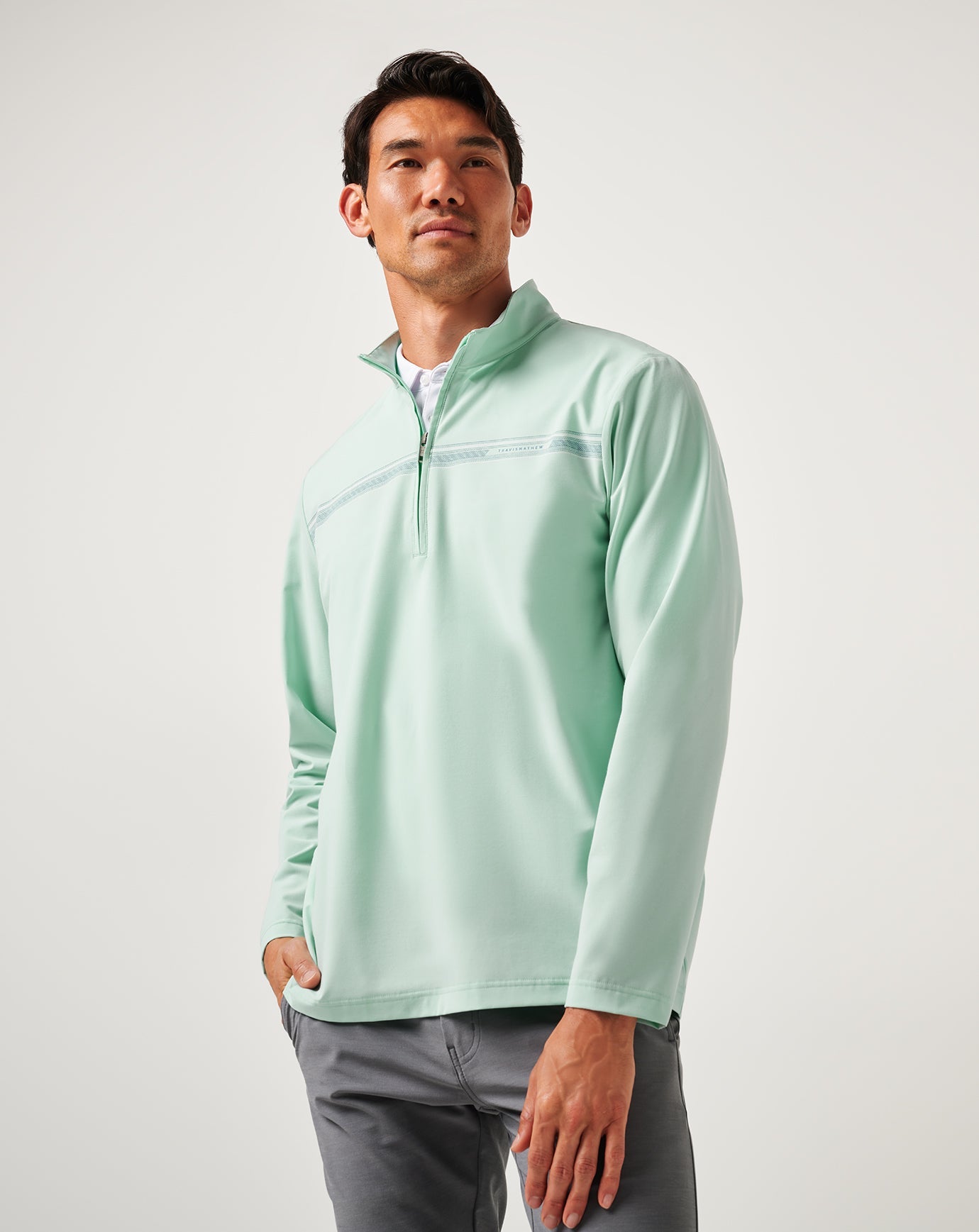TravisMathew | On The Map Quarter Zip