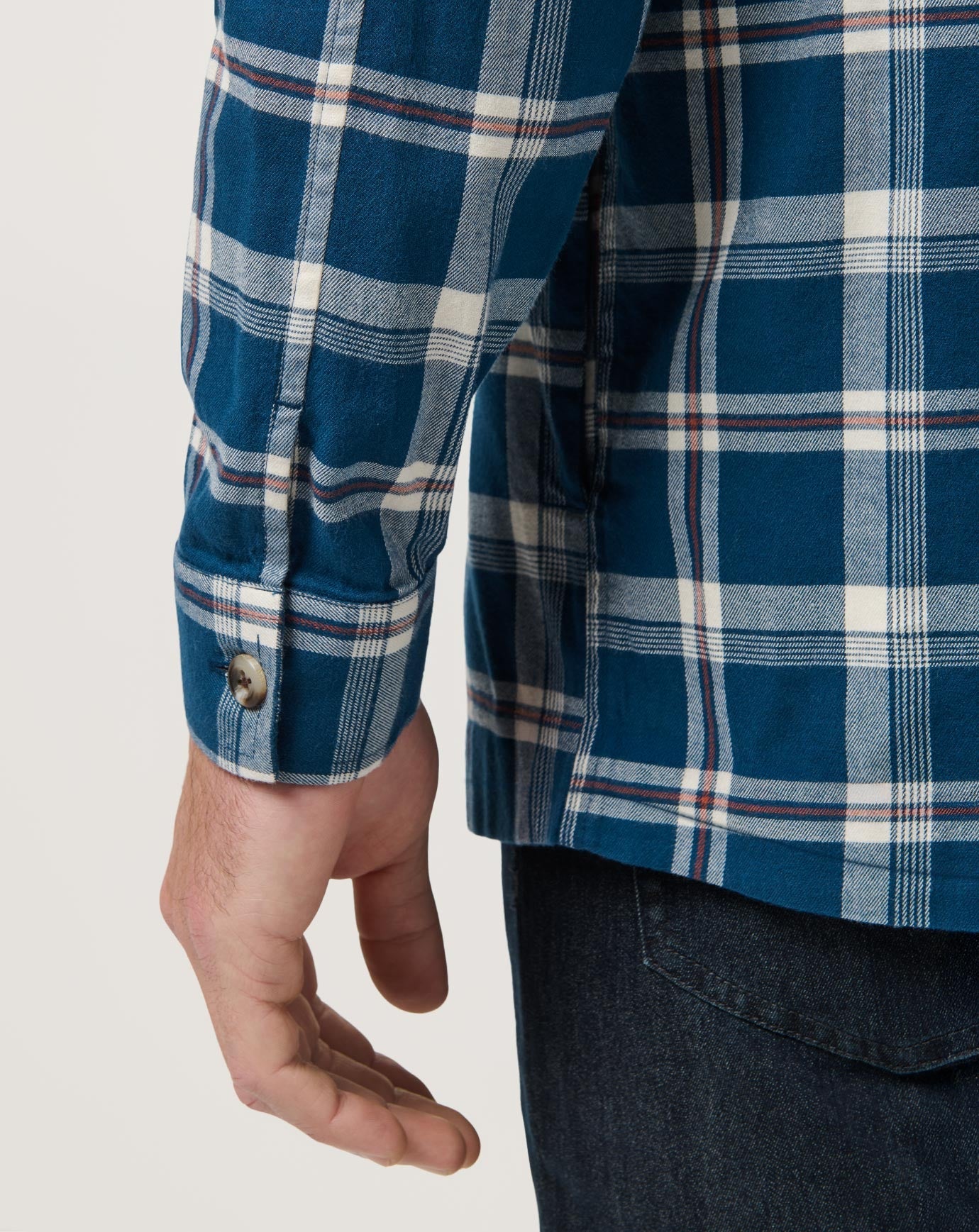 TravisMathew | Cloud Flannel Hooded Button-Up