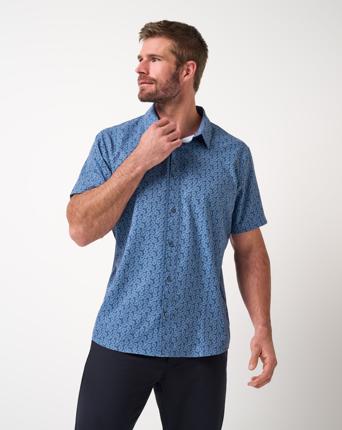 TravisMathew | Techwoven Sunlight Button-Up