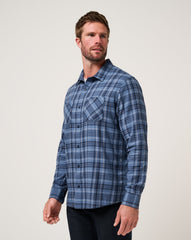 TravisMathew | Cloud Flannel Plaid Button-Up
