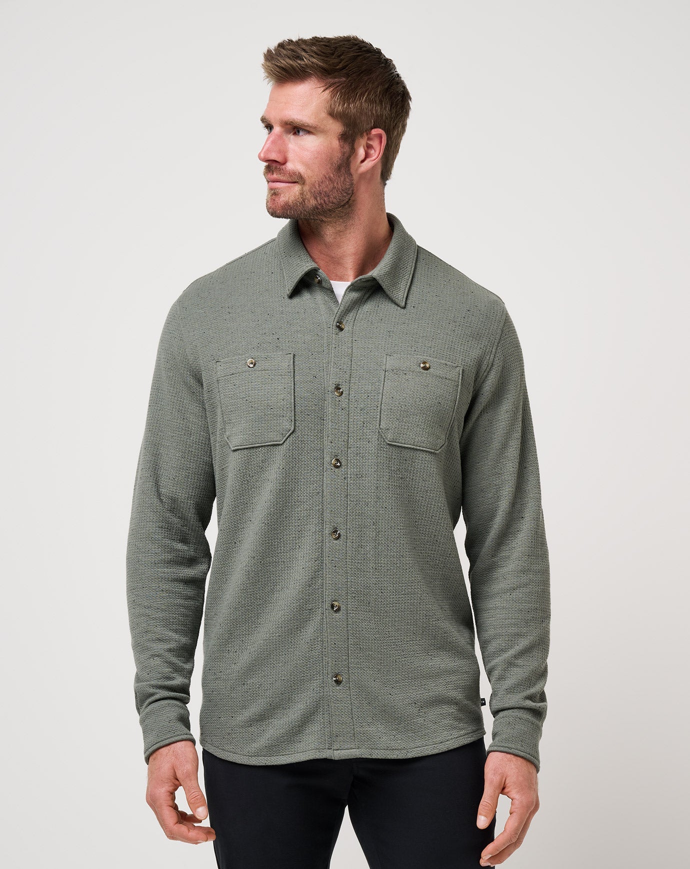 TravisMathew | Cloud Waffle Shirt Jacket
