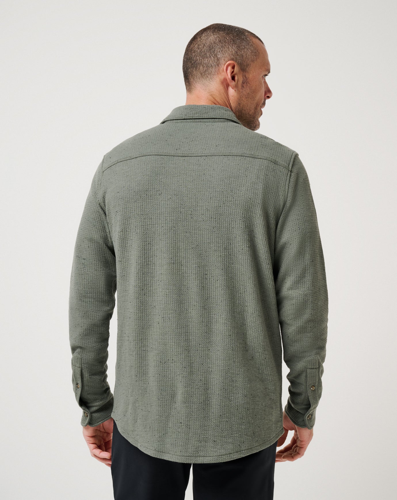 TravisMathew | Cloud Waffle Shirt Jacket