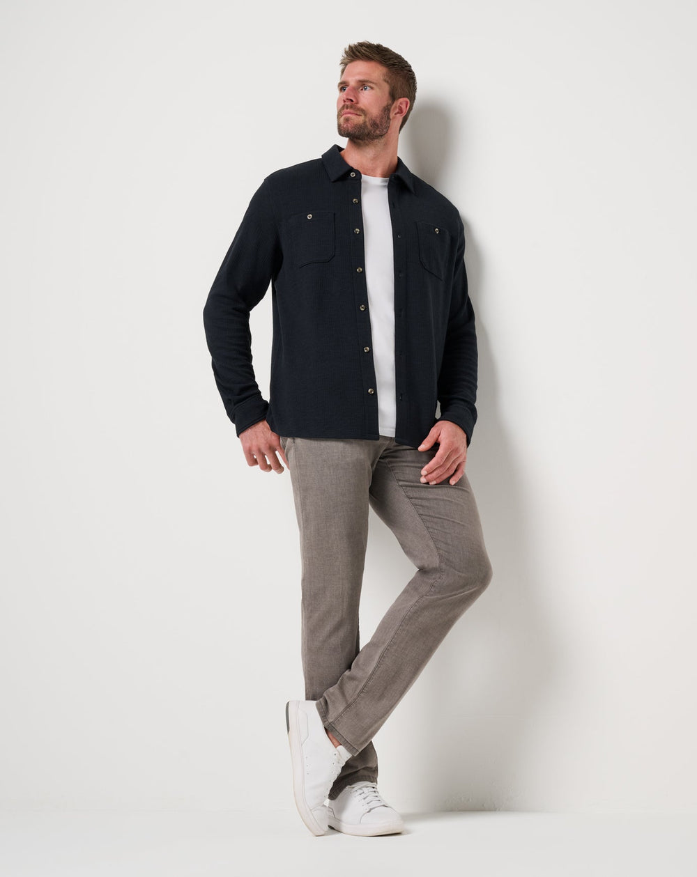 TravisMathew | Cloud Waffle Shirt Jacket