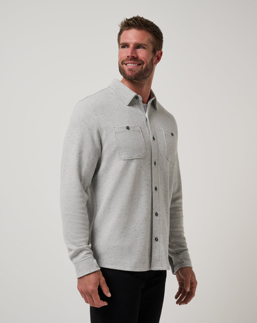 TravisMathew | Cloud Waffle Shirt Jacket