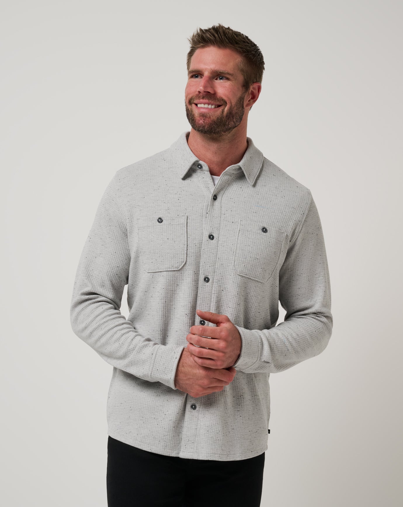 TravisMathew | Cloud Waffle Shirt Jacket
