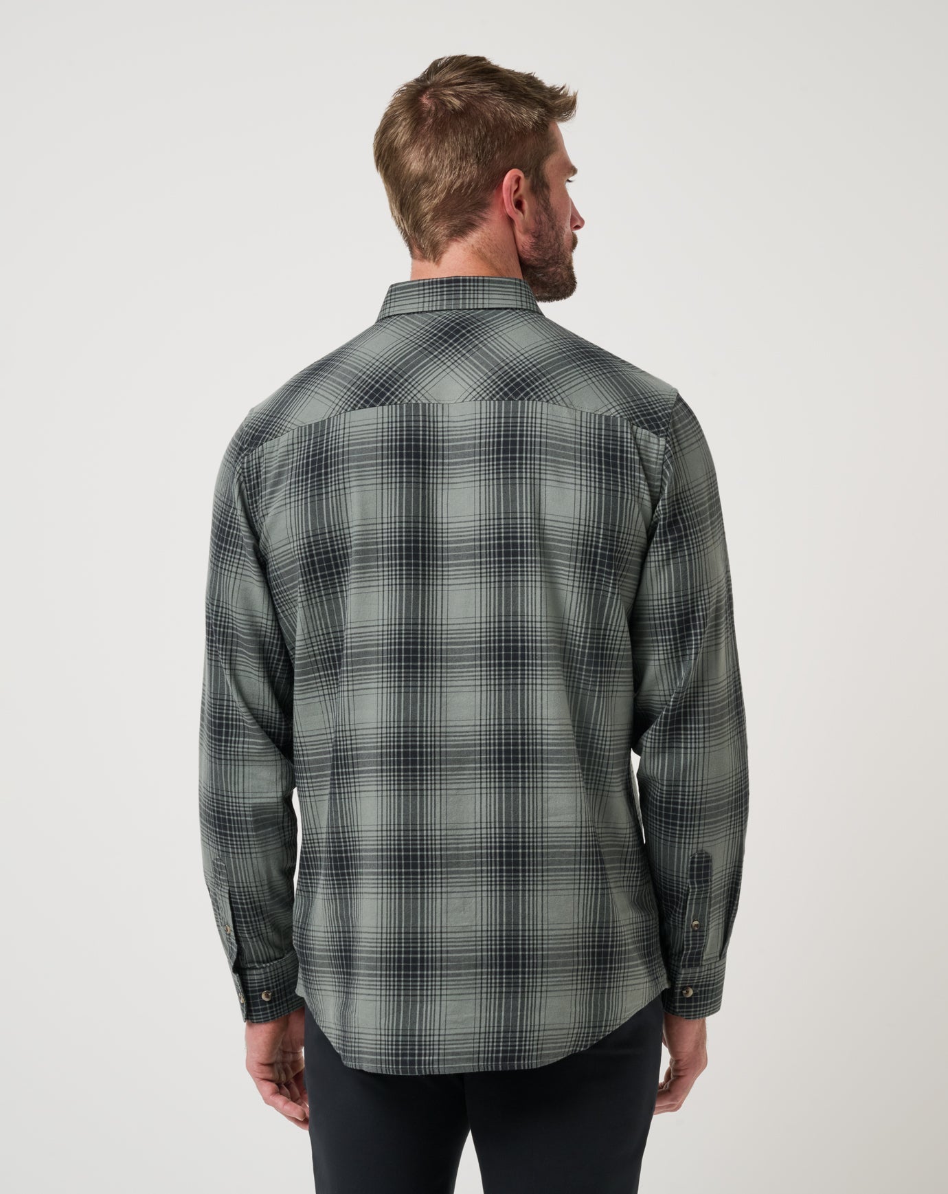 TravisMathew | Cloud Flannel Plaid Button-Up