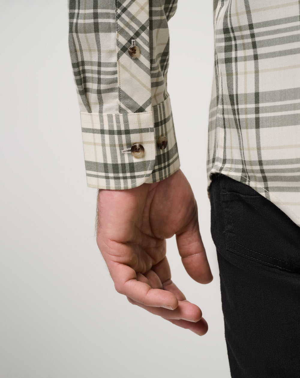TravisMathew | Cloud Flannel Plaid Button-Up