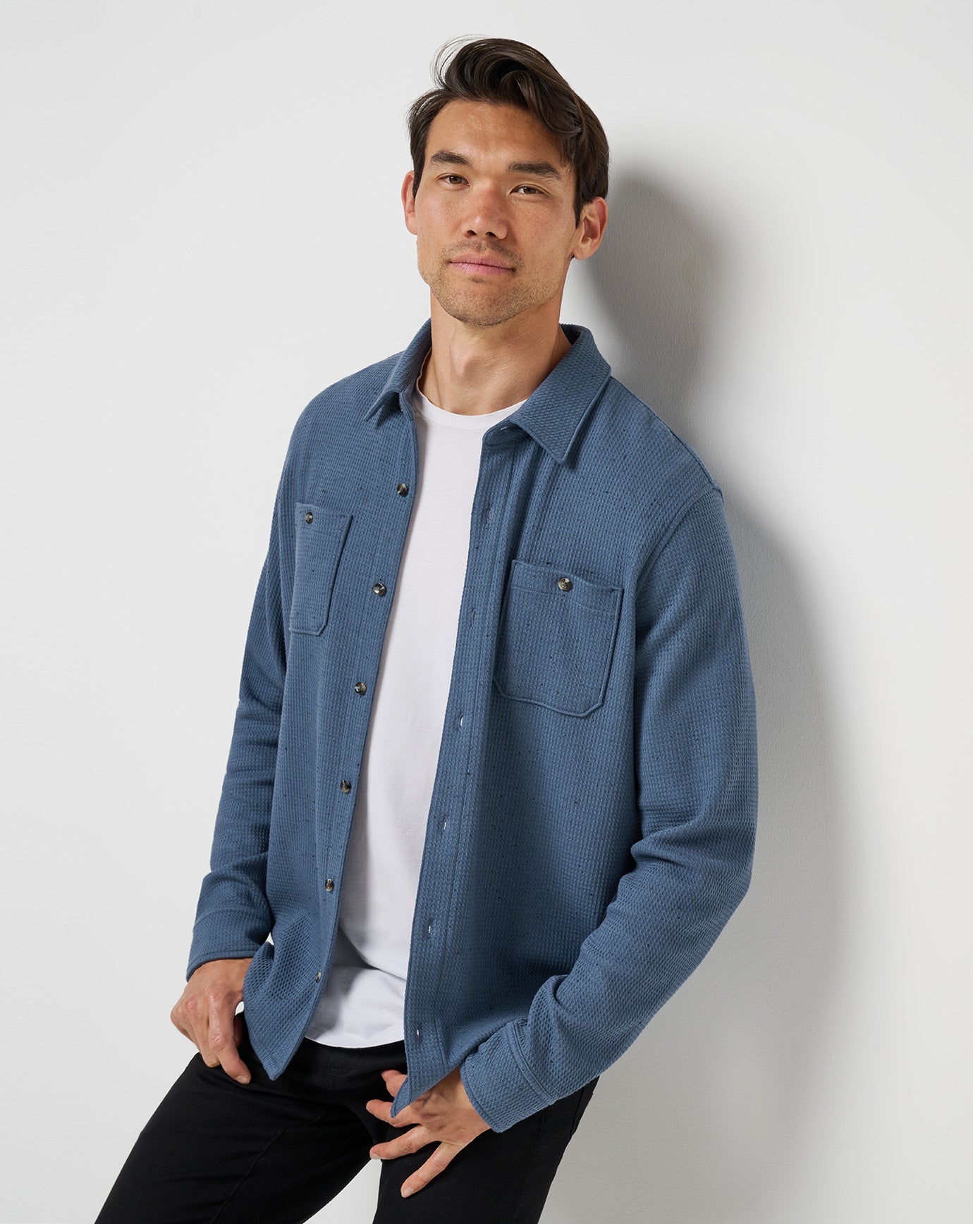 TravisMathew | Cloud Waffle Shirt Jacket