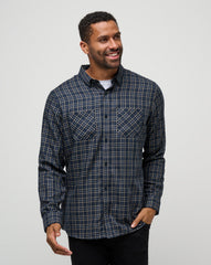 TravisMathew | Cloud Flannel Plaid Button-Up