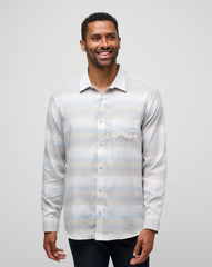TravisMathew | Cloud Flannel Stripe Button-Up