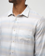 TravisMathew | Cloud Flannel Stripe Button-Up