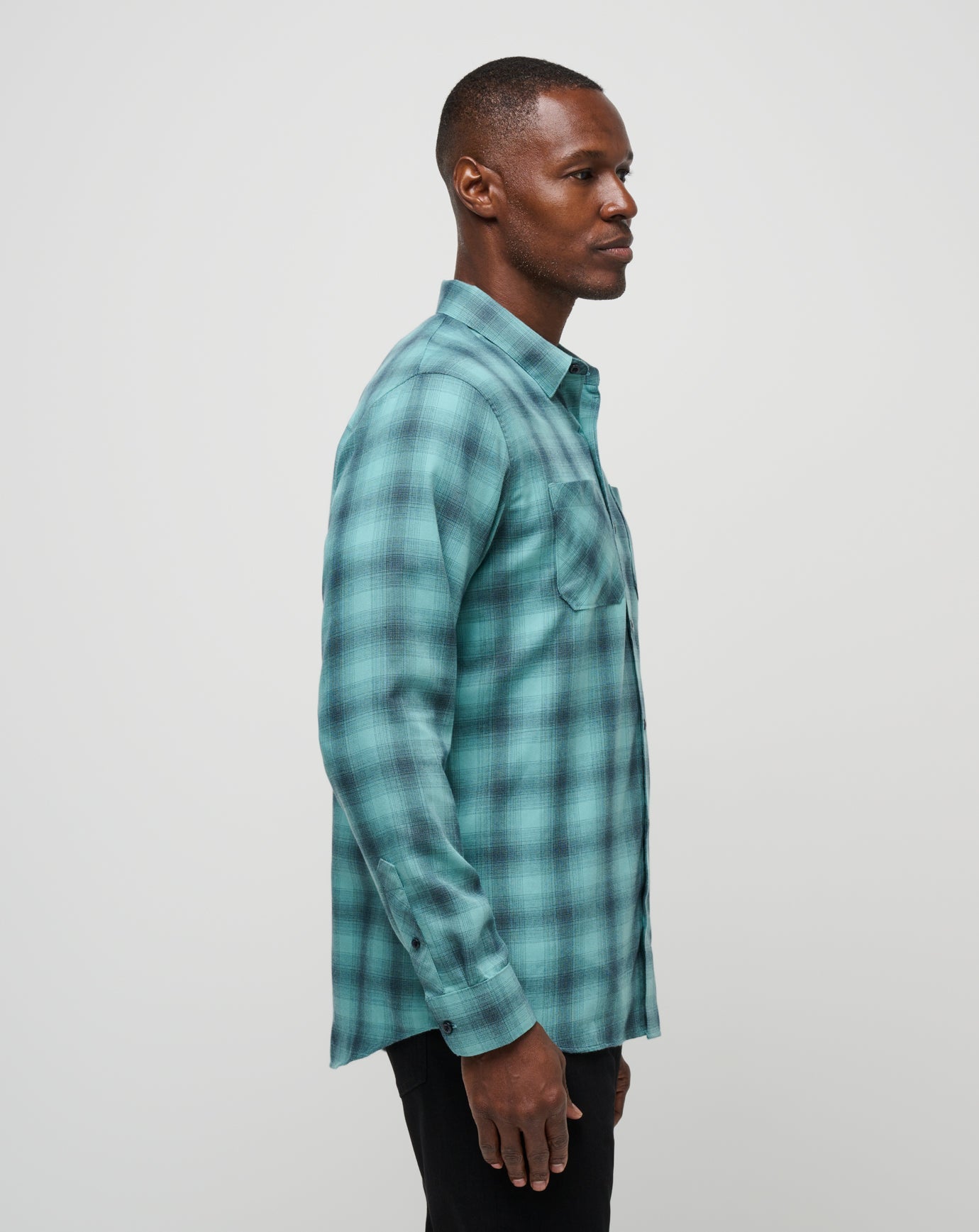 TravisMathew | Cloud Flannel Plaid Button-Up