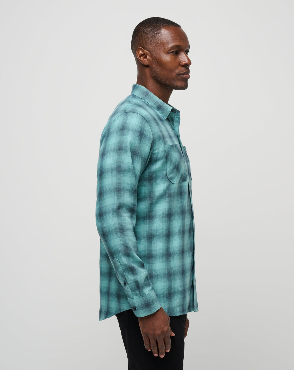 TravisMathew | Cloud Flannel Plaid Button-Up