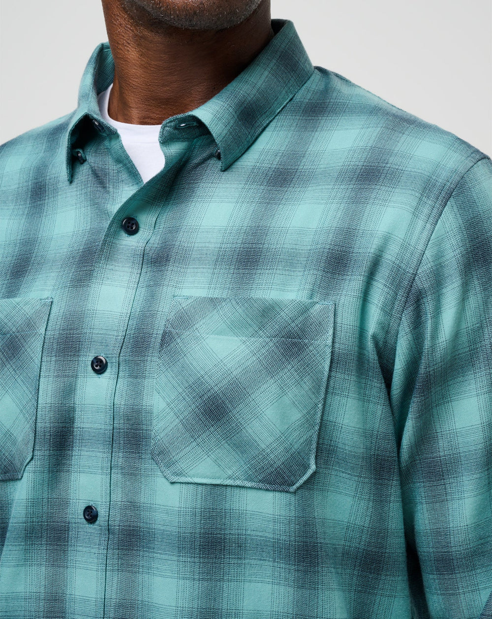 TravisMathew | Cloud Flannel Plaid Button-Up