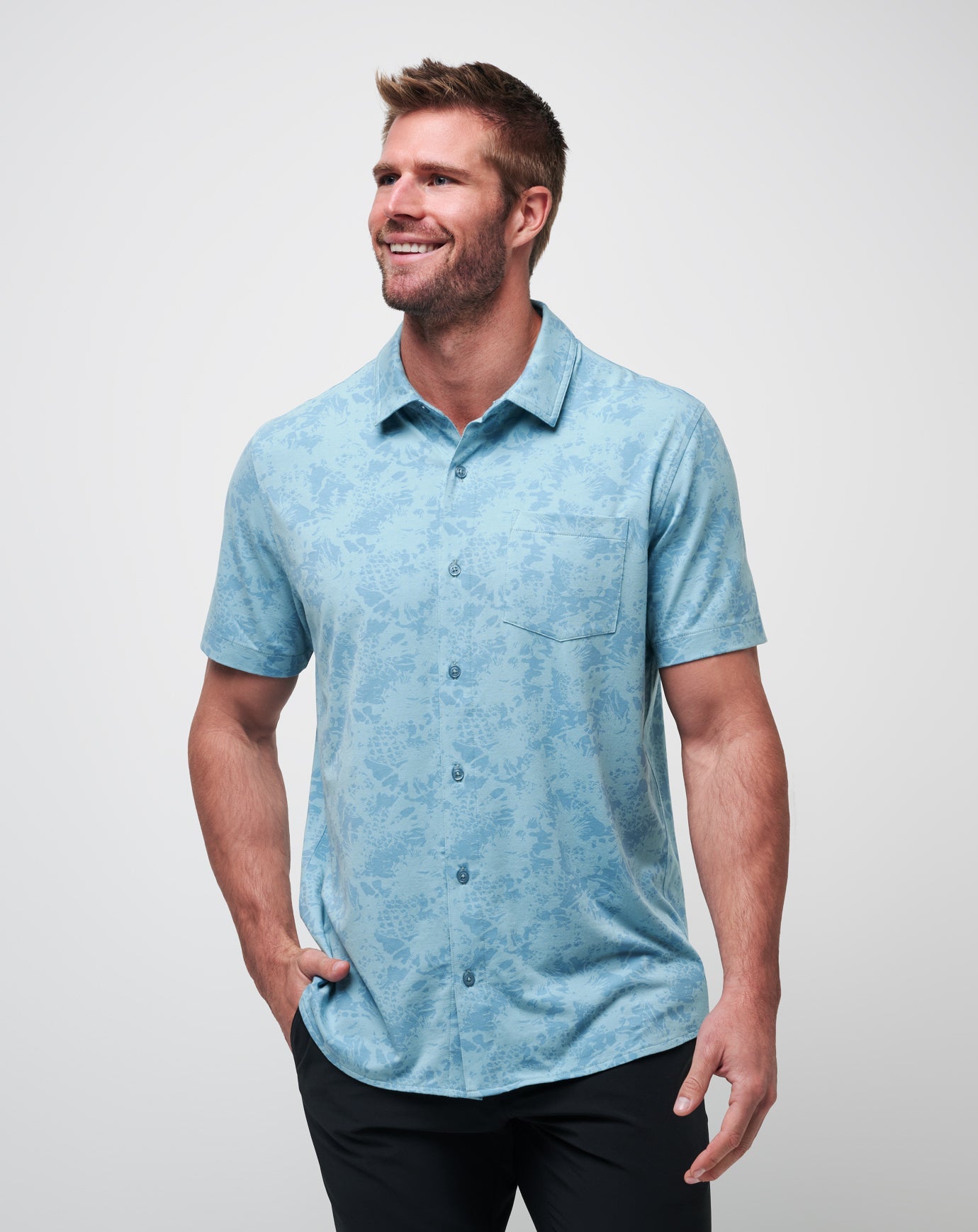 TravisMathew | Knit Braddah Button-Up