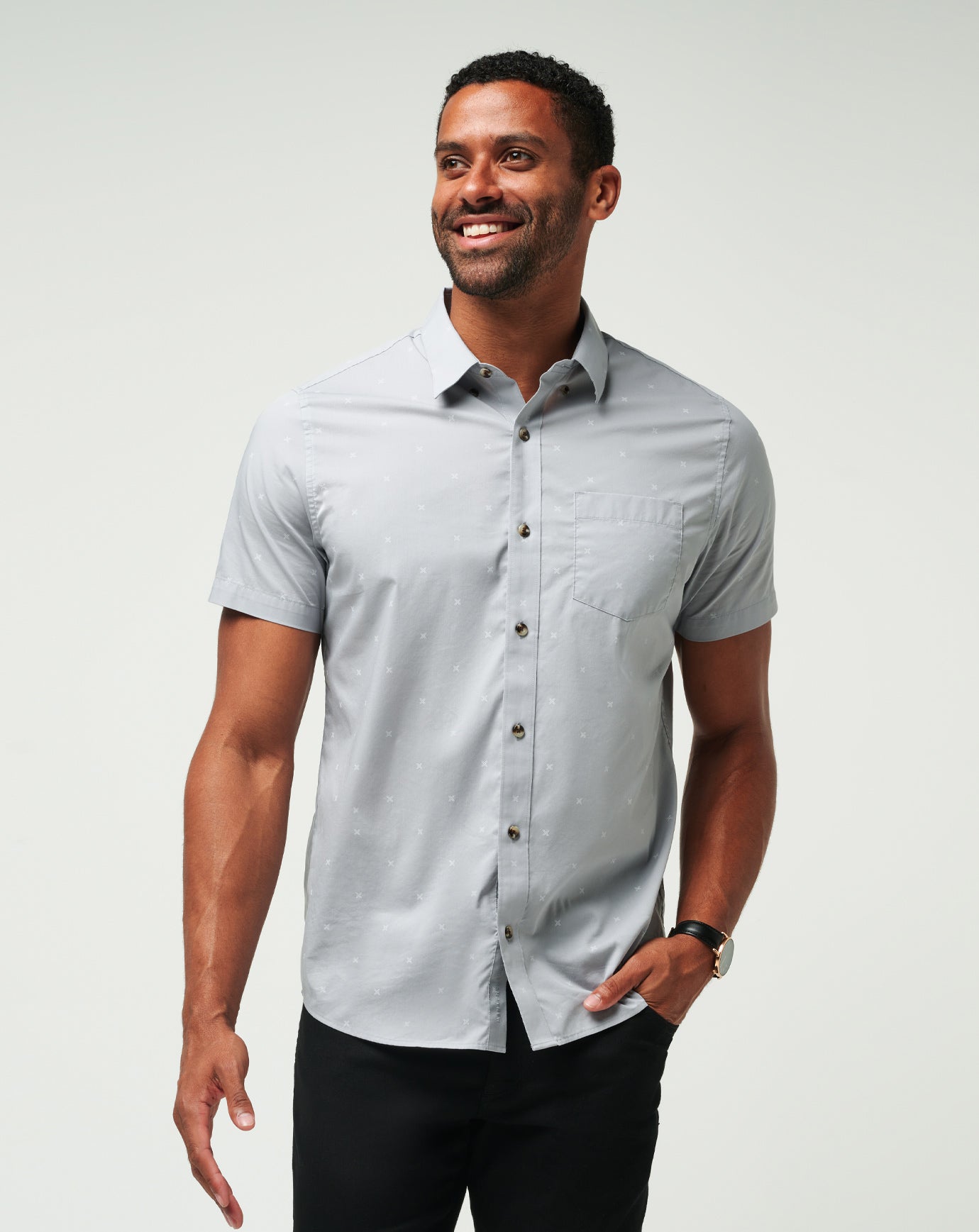 TravisMathew | Across The Pond Button-Up