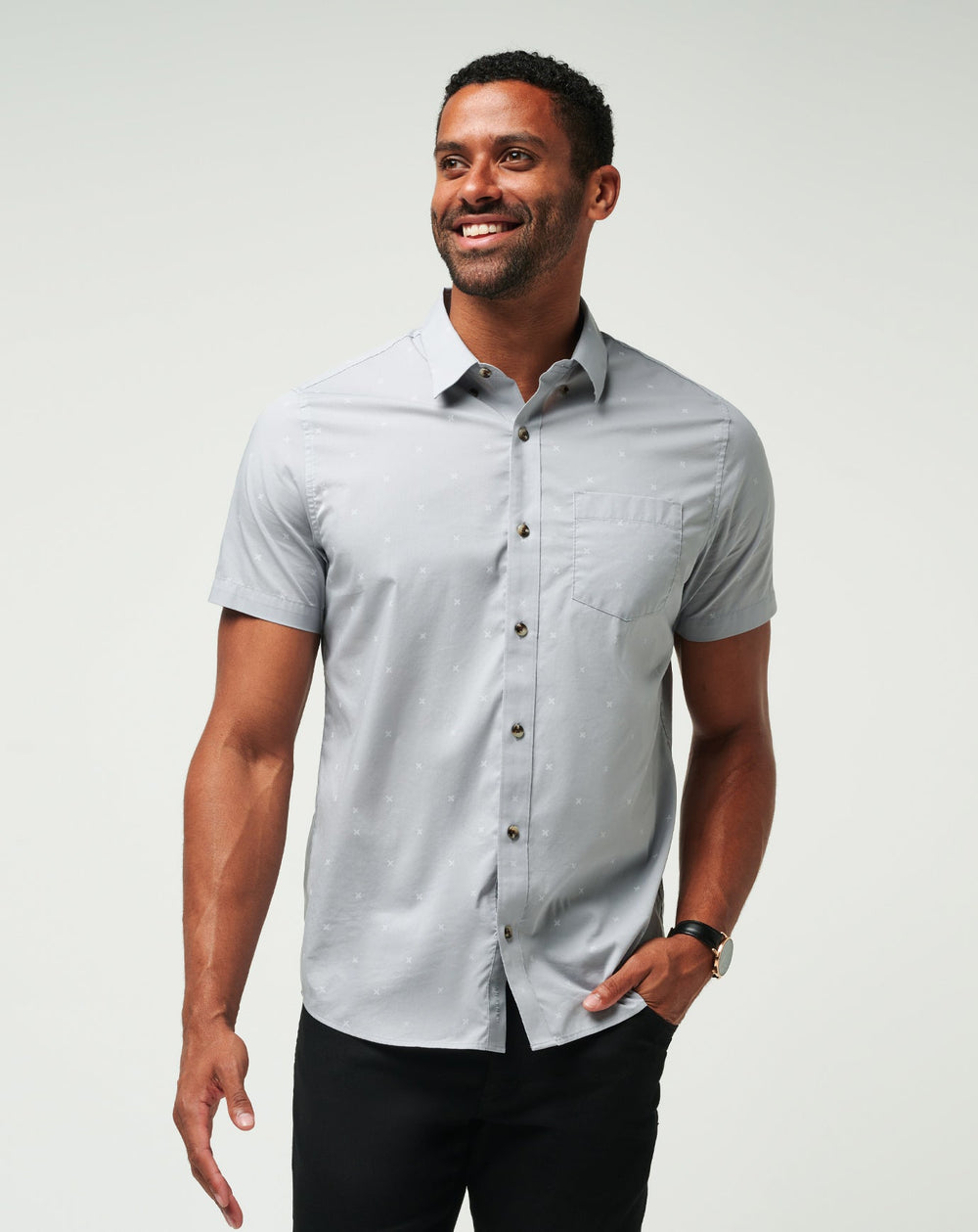 TravisMathew | Across The Pond Button-Up