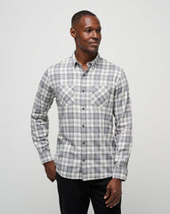 TravisMathew | Cloud Flannel Plaid Button-Up