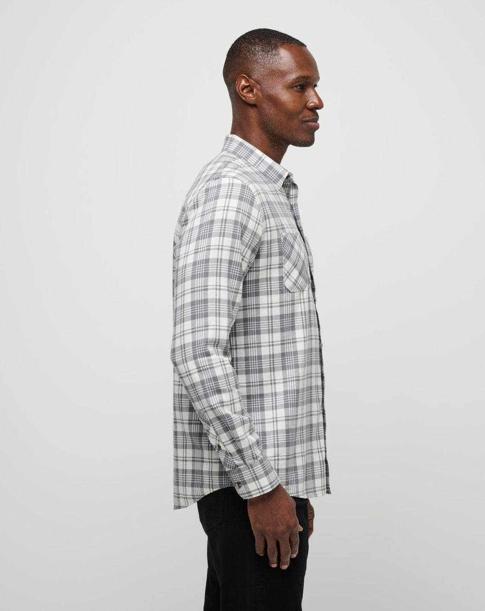 TravisMathew | Cloud Flannel Plaid Button-Up
