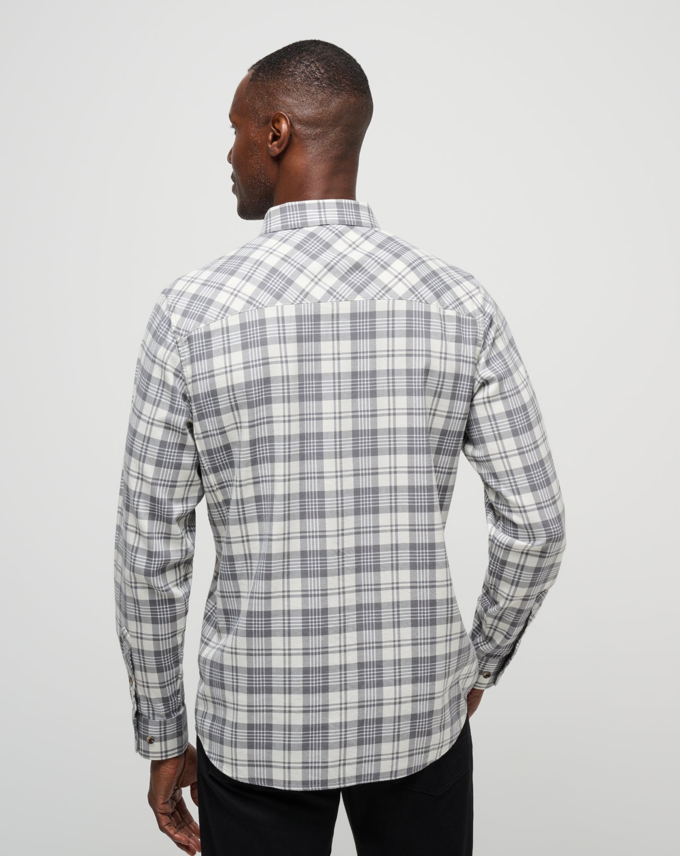TravisMathew | Cloud Flannel Plaid Button-Up