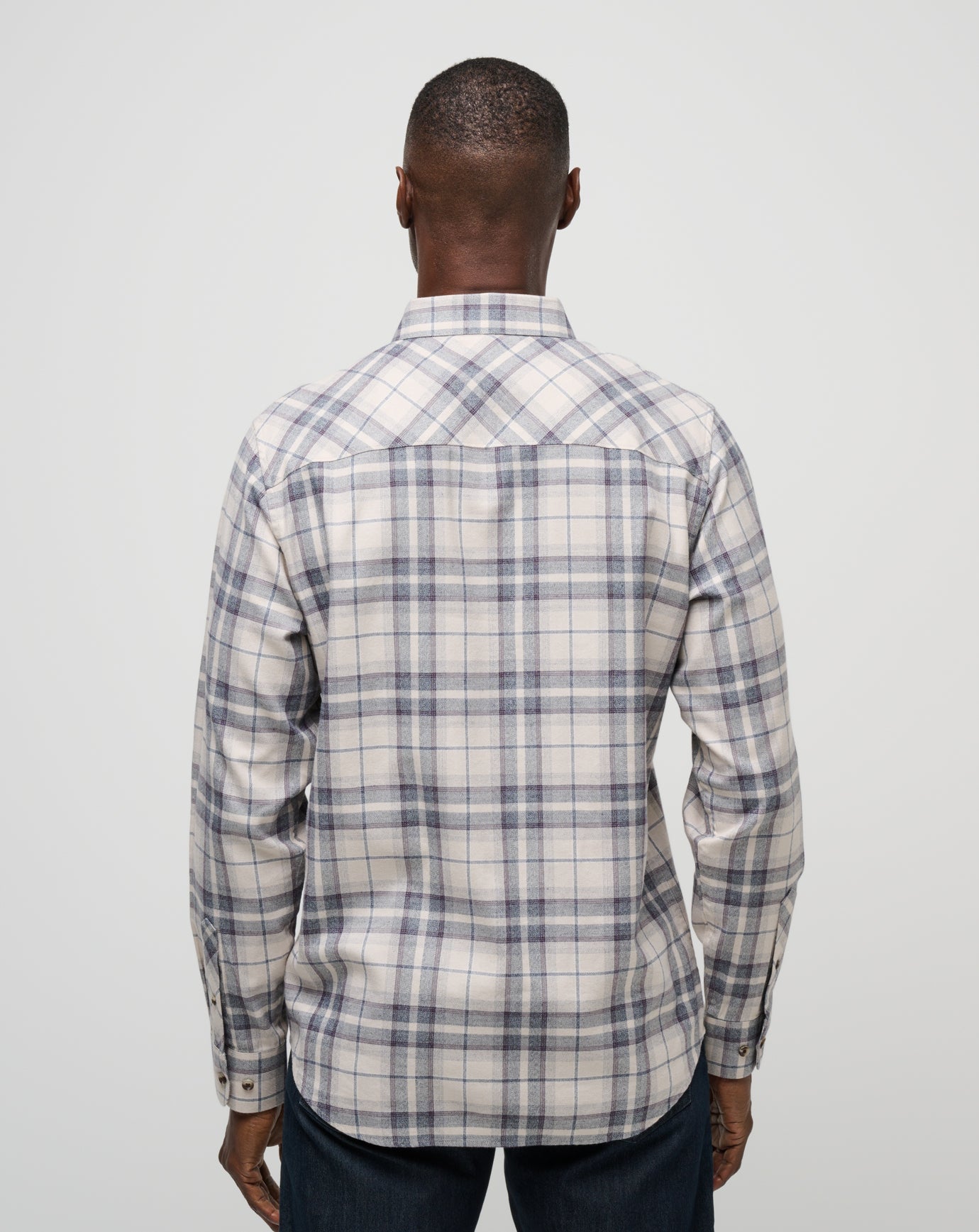 TravisMathew | Cloud Flannel Plaid Button-Up