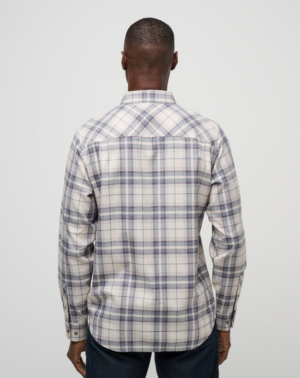 TravisMathew | Cloud Flannel Plaid Button-Up
