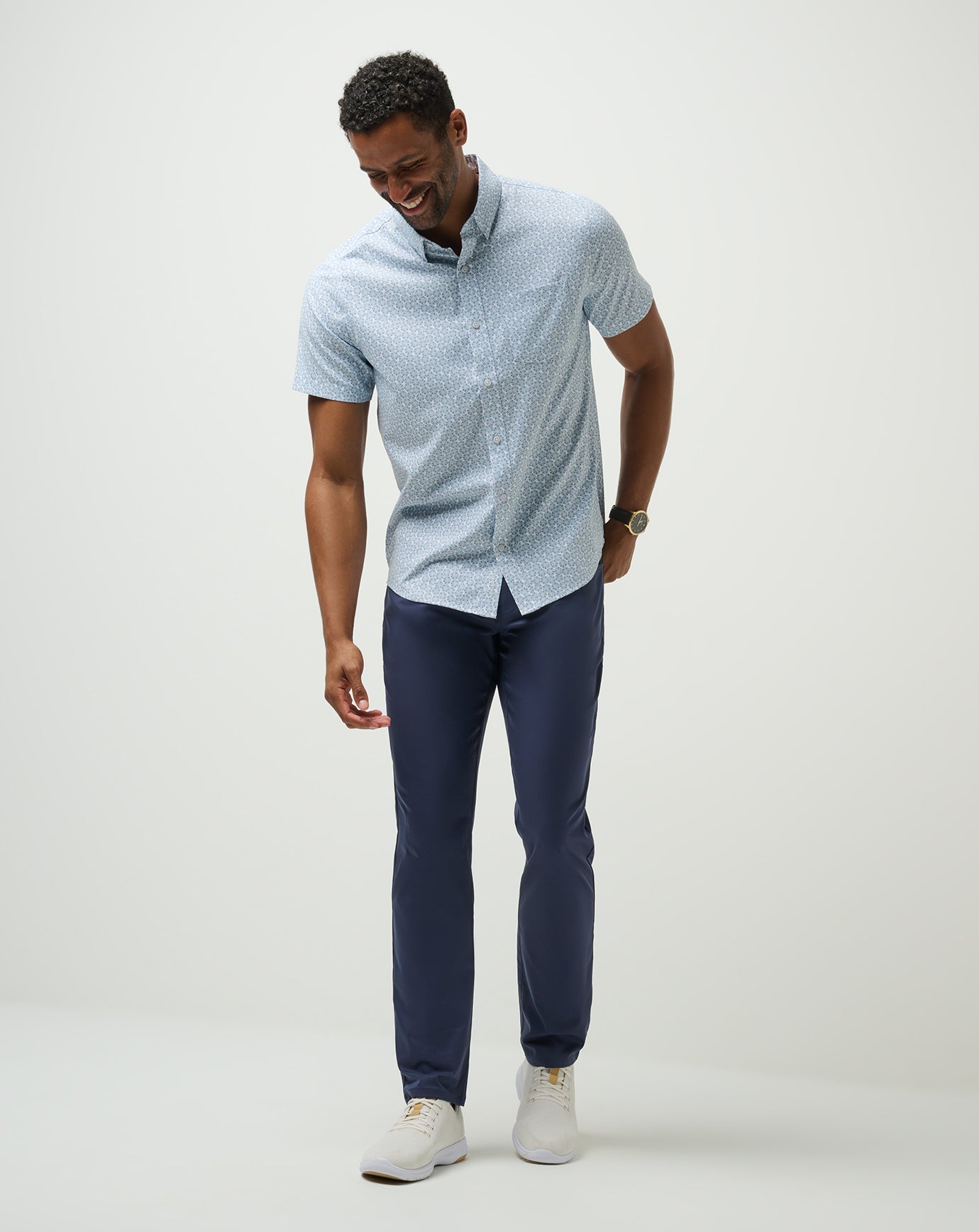 TravisMathew | Techwoven Country Mile Button-Up
