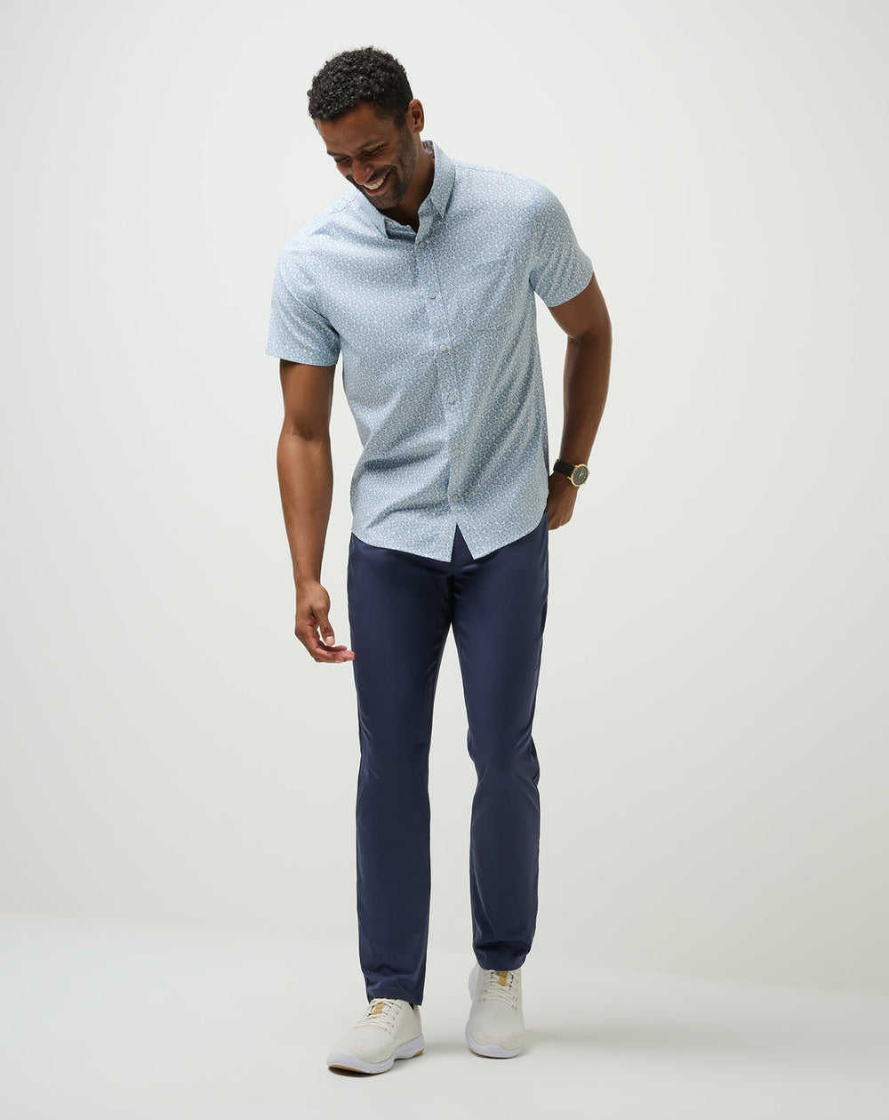 TravisMathew | Techwoven Country Mile Button-Up
