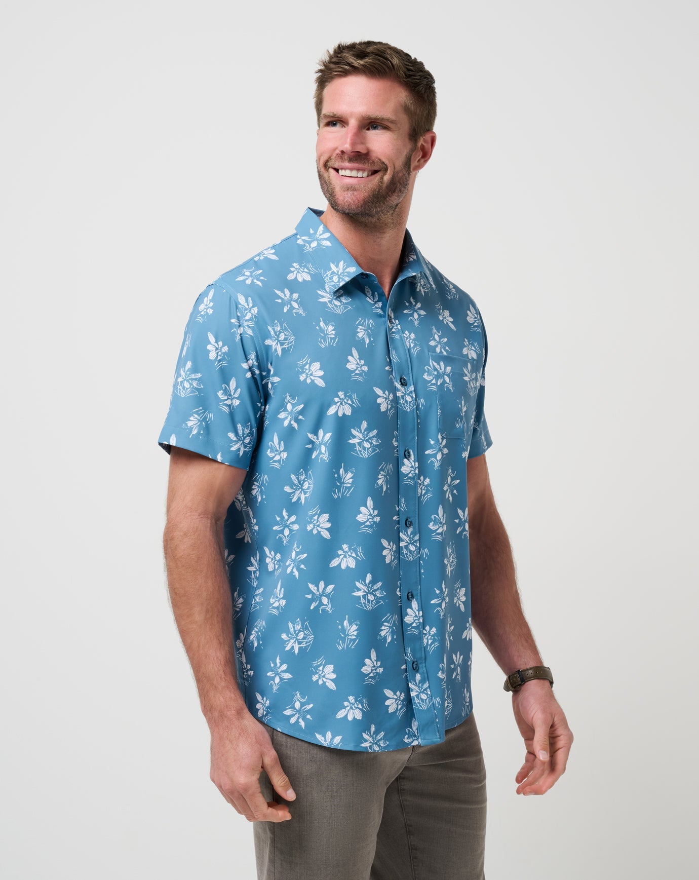 TravisMathew | Techwoven Seamate Button-Up
