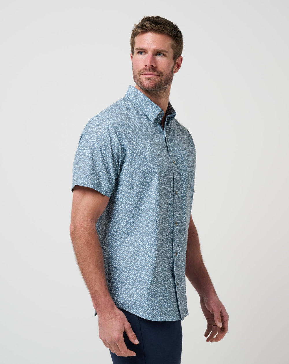 TravisMathew | Techwoven Country Mile Button-Up