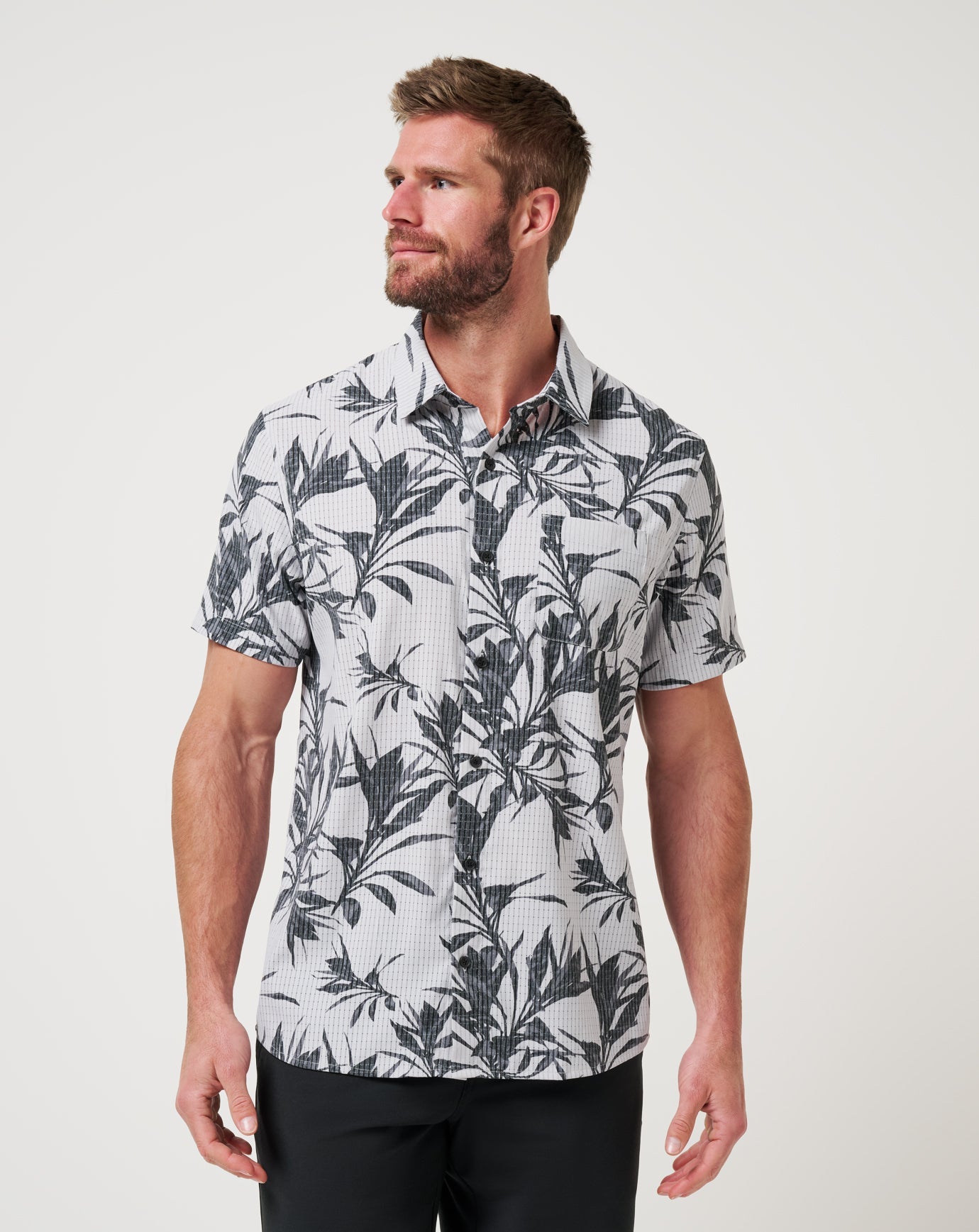 TravisMathew | Light Map Button-Up
