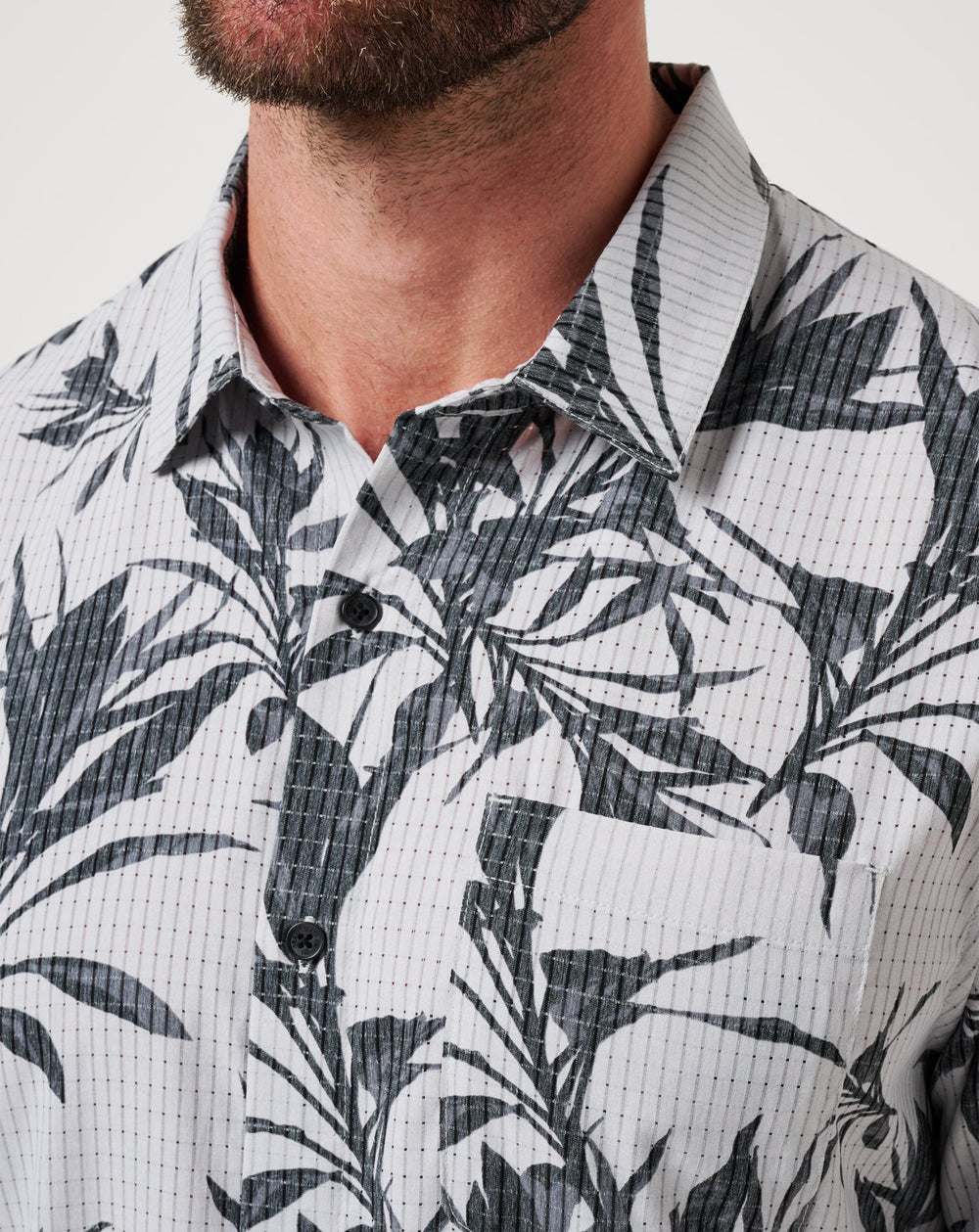 TravisMathew | Light Map Button-Up
