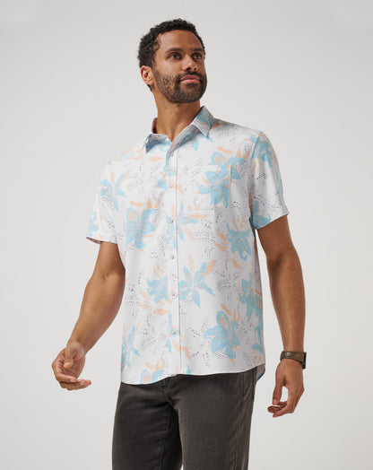Travis Mathew US Techwoven Board Battle Button-Up Men|New
