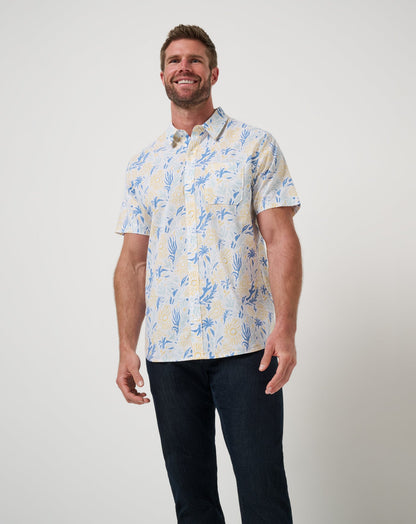 Travis Mathew US Souvenir City Button-Up Men
