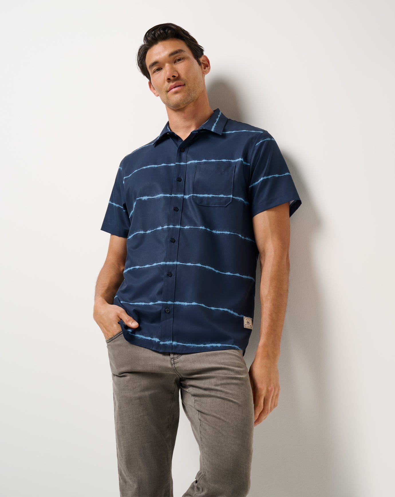Travis Mathew Online Techwoven Sundaze Button-Up Men|New