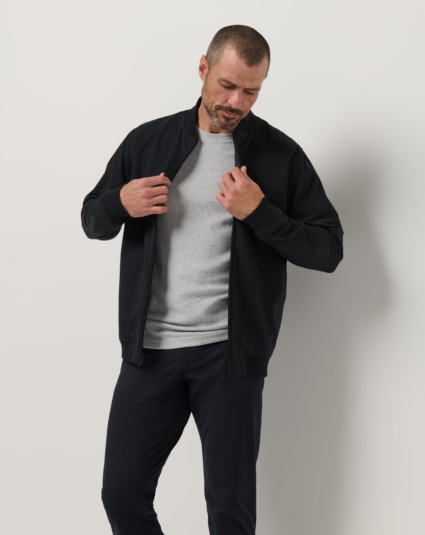 TravisMathew | Stretchknit Bomber Jacket
