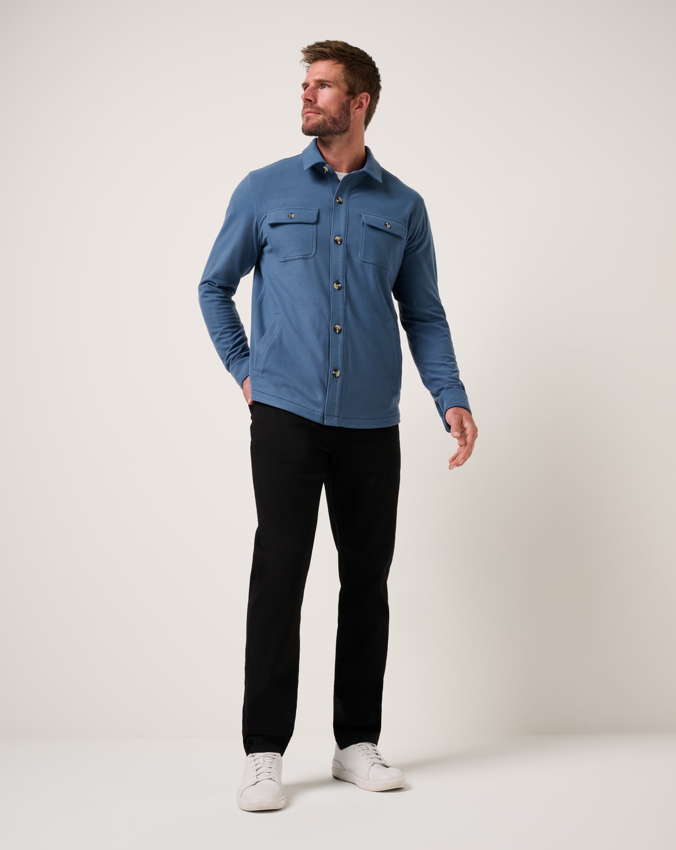 TravisMathew | Peak Fleece Shirt Jacket