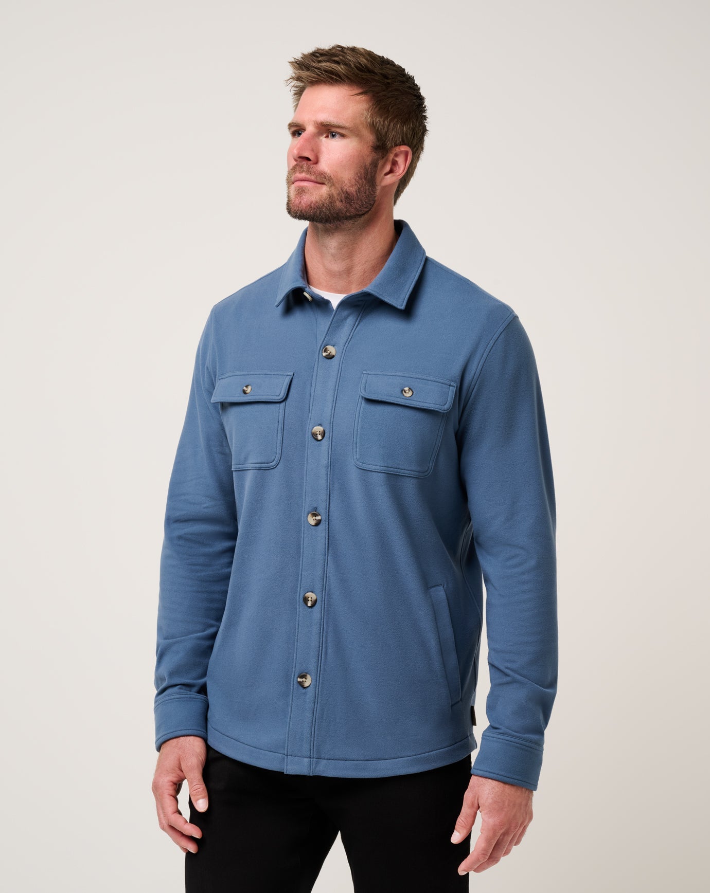 TravisMathew | Peak Fleece Shirt Jacket