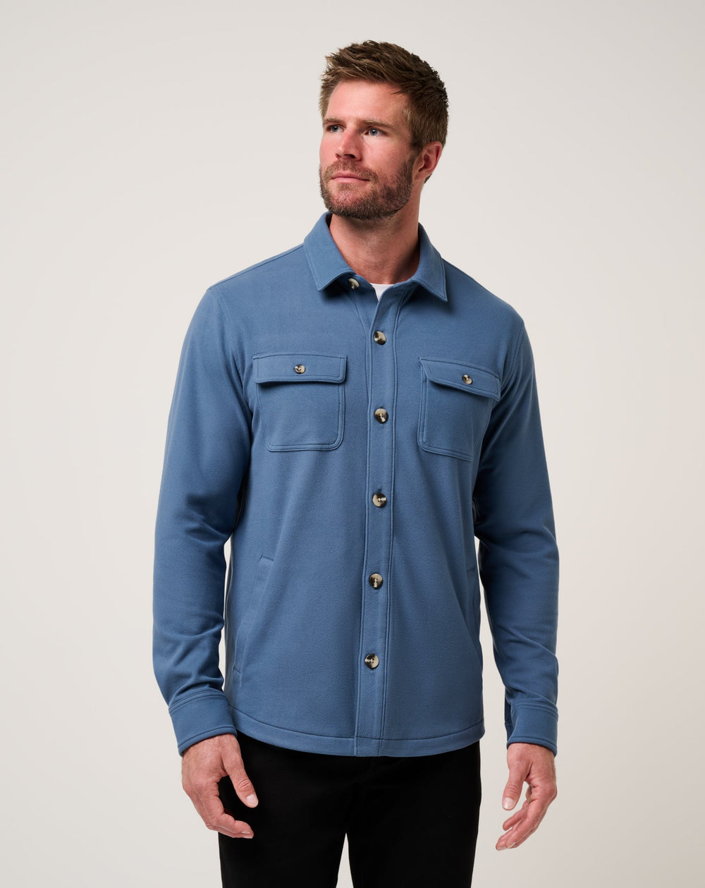 TravisMathew | Peak Fleece Shirt Jacket