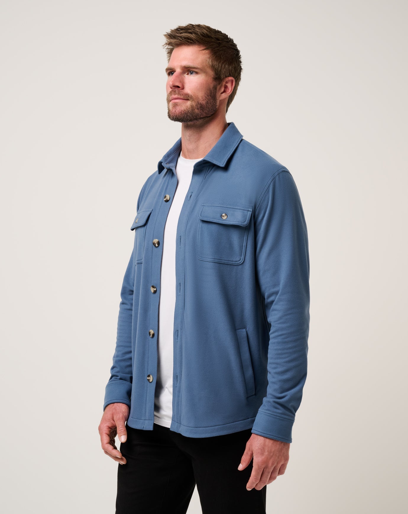 TravisMathew | Peak Fleece Shirt Jacket