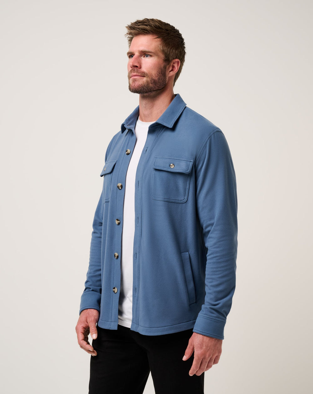 TravisMathew | Peak Fleece Shirt Jacket