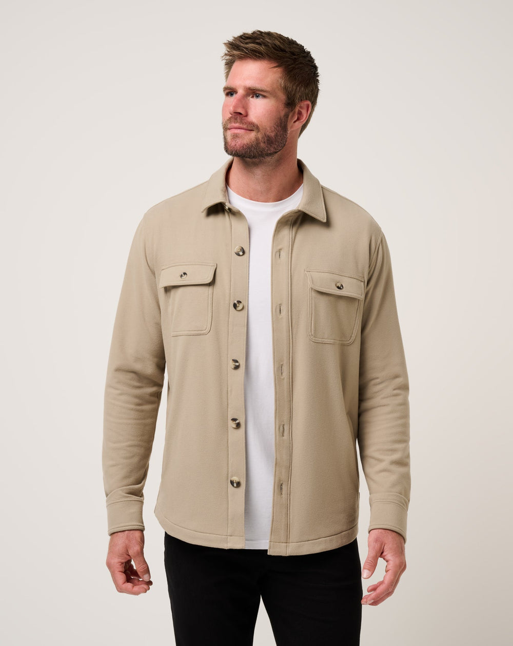 TravisMathew | Peak Fleece Shirt Jacket
