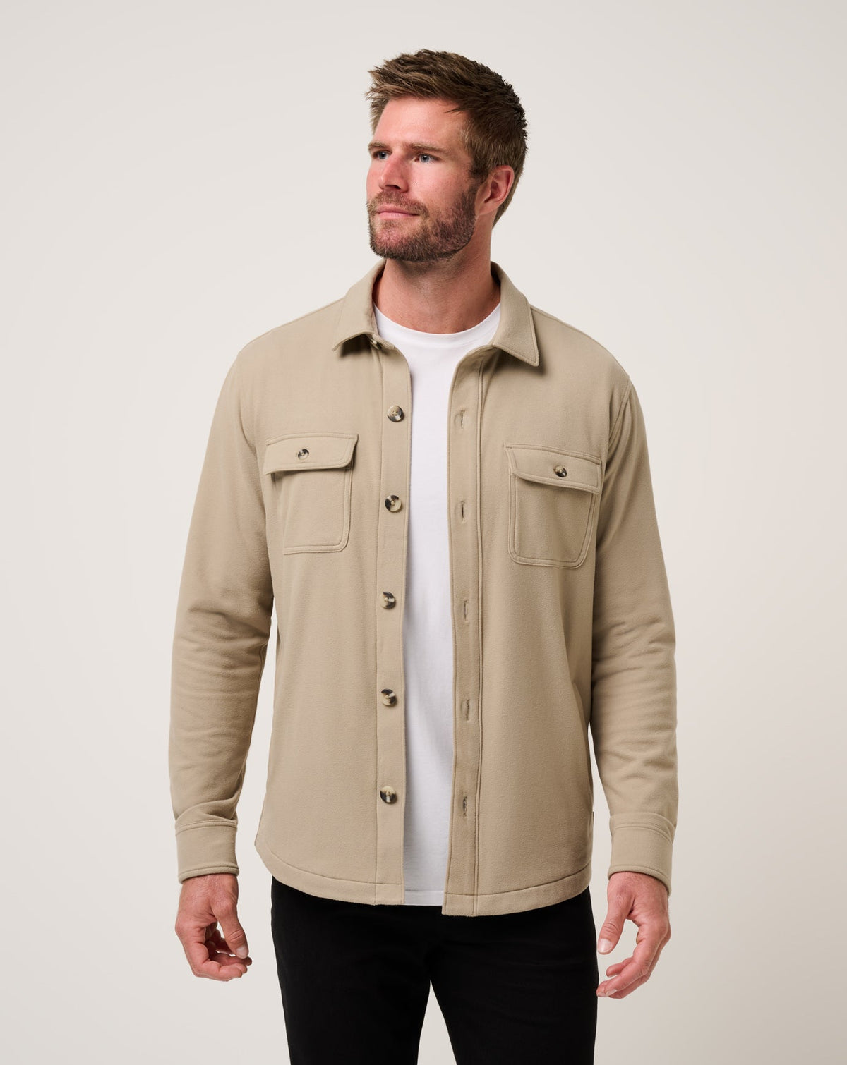 TravisMathew | Peak Fleece Shirt Jacket