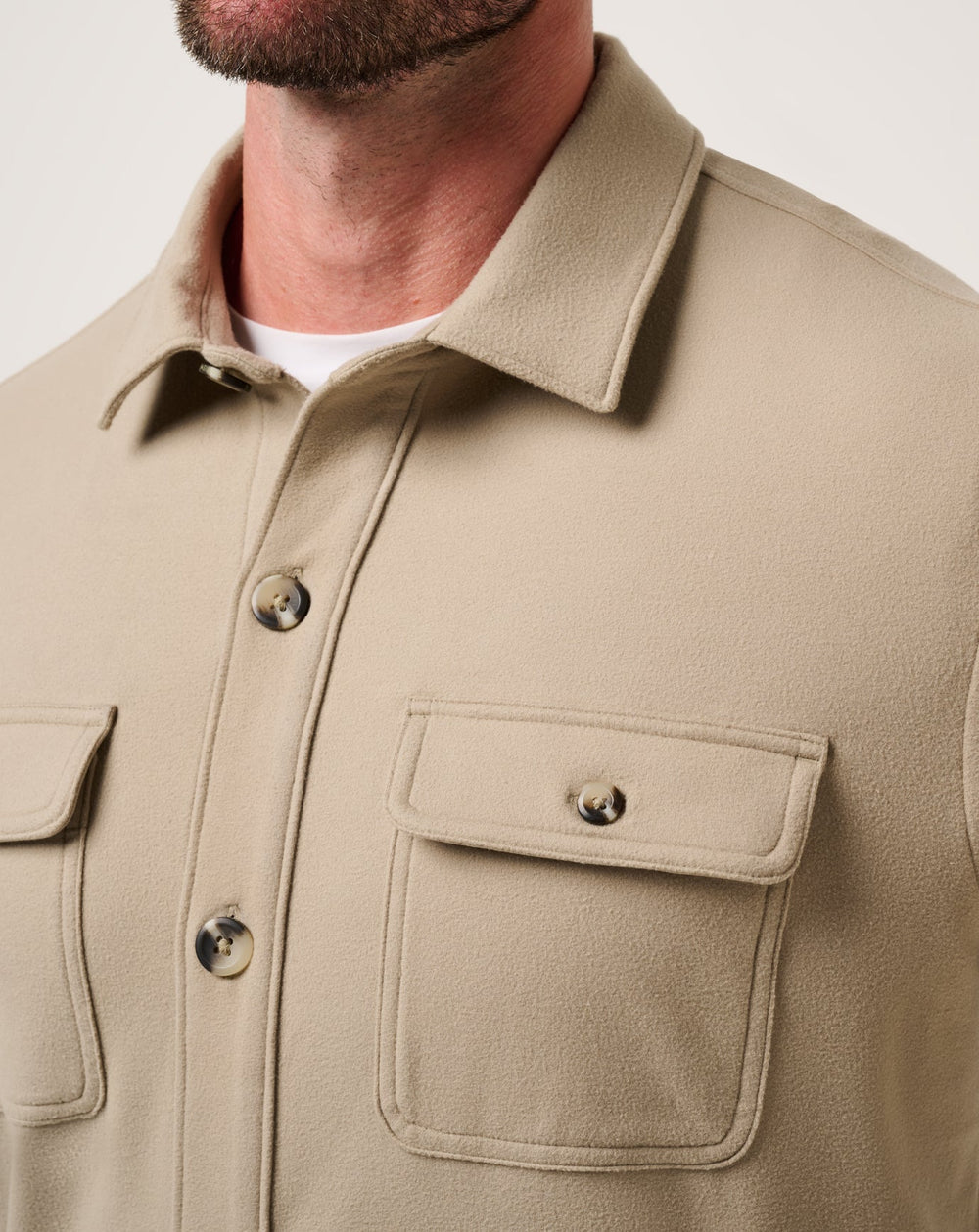 TravisMathew | Peak Fleece Shirt Jacket