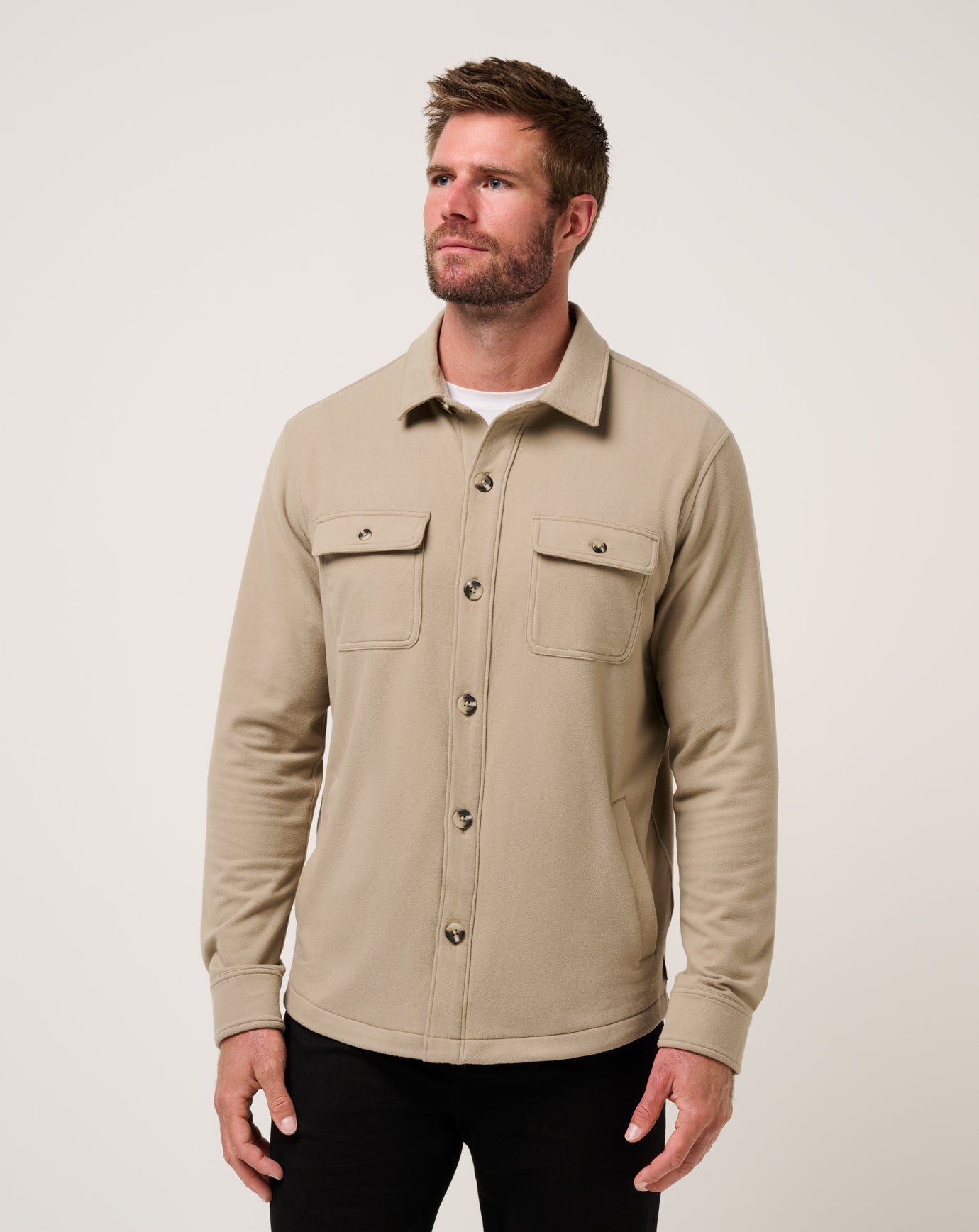 TravisMathew | Peak Fleece Shirt Jacket