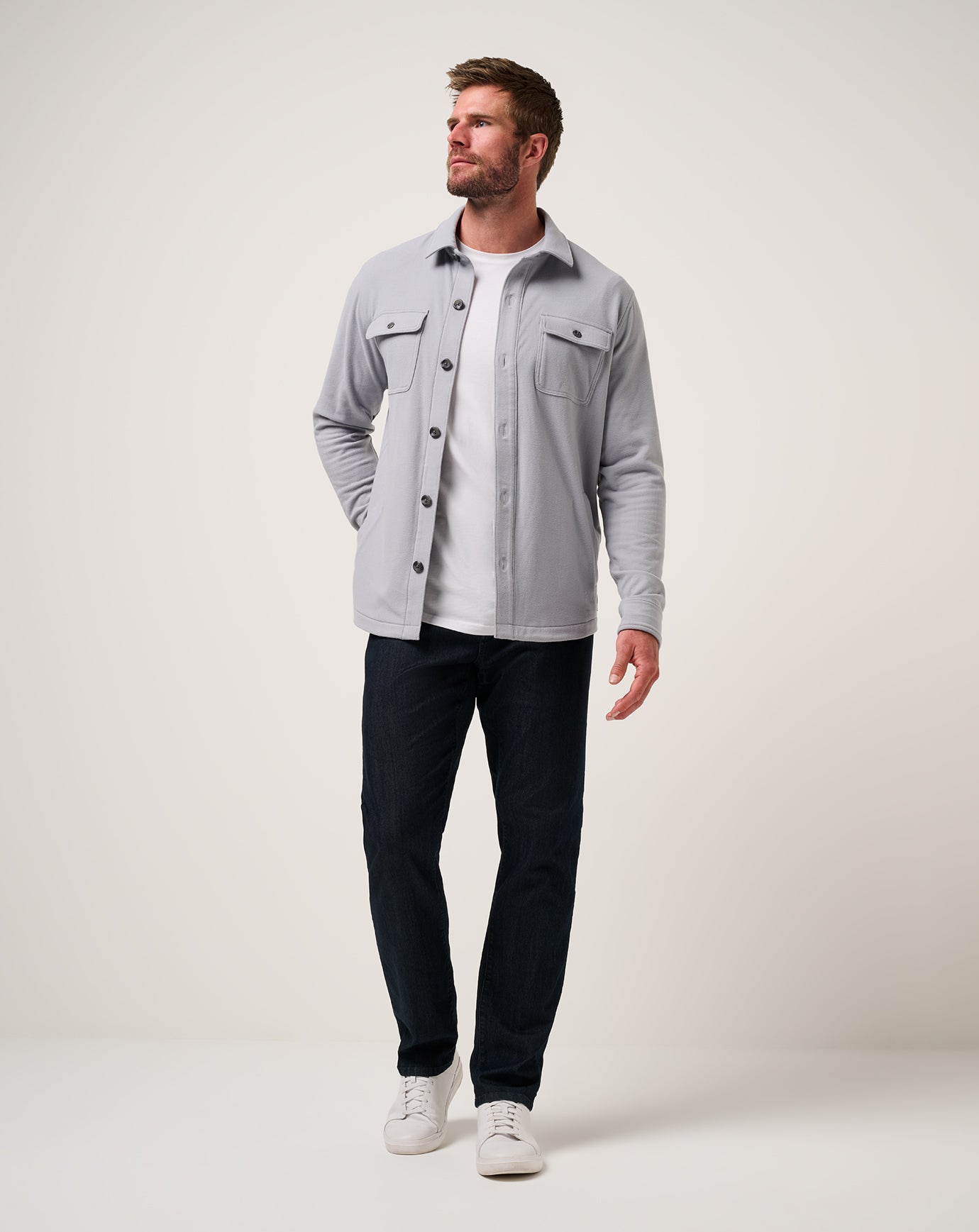 TravisMathew | Peak Fleece Shirt Jacket