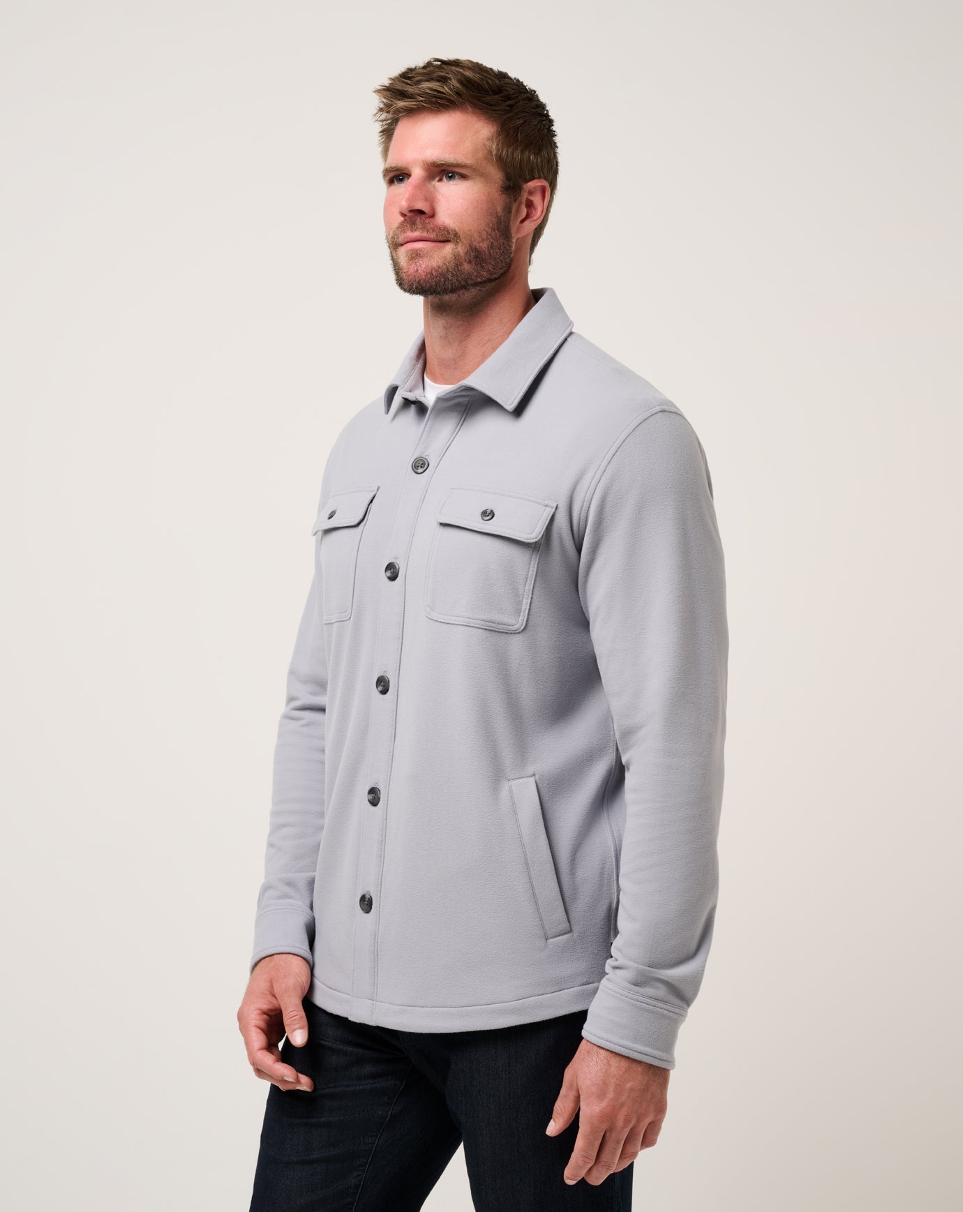 TravisMathew | Peak Fleece Shirt Jacket
