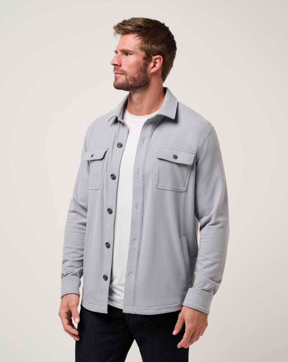 TravisMathew | Peak Fleece Shirt Jacket