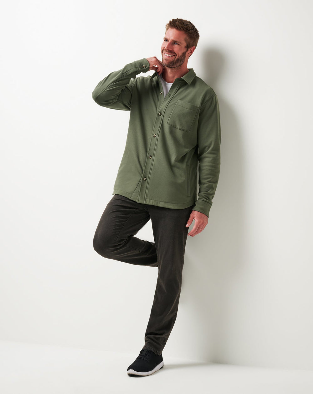 TravisMathew | Cloud Shirt Jacket